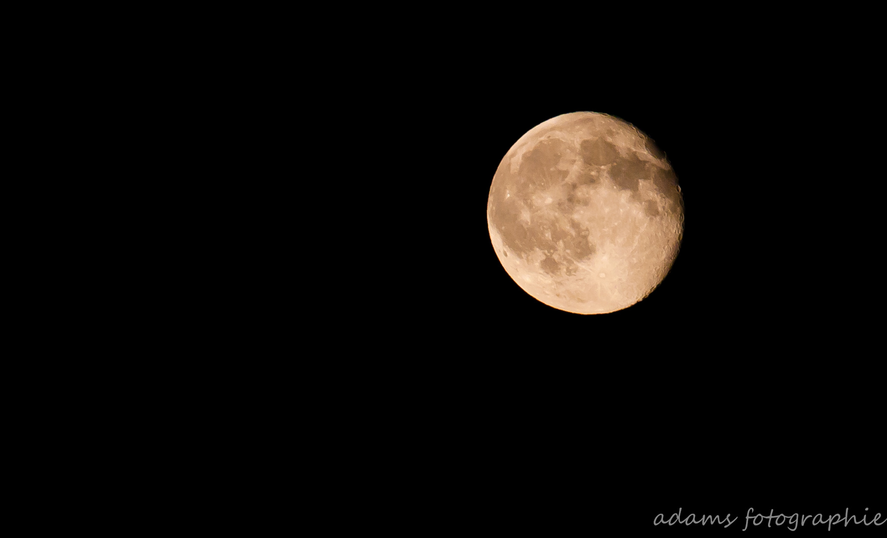 Ein Tag nach Vollmond!