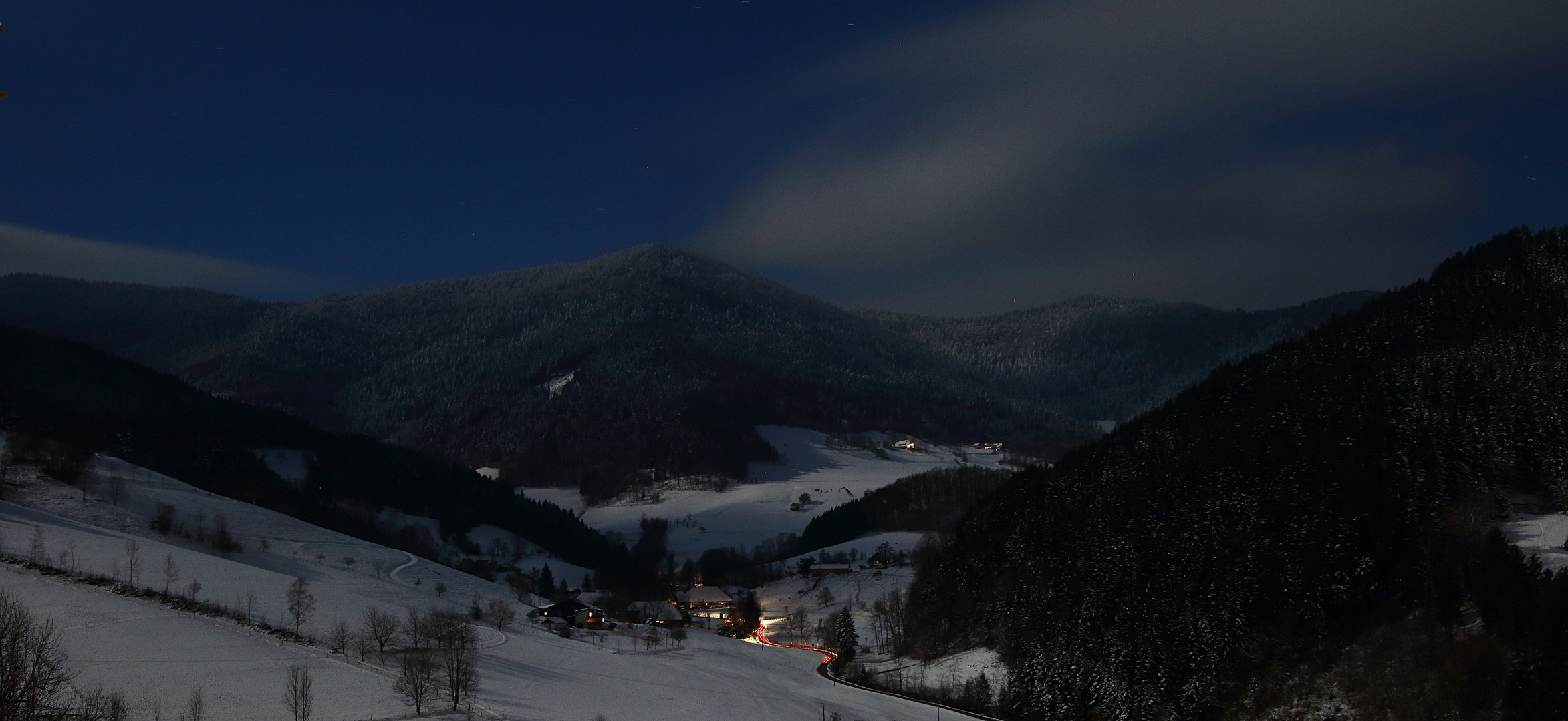 Ein Tag vor Vollmond