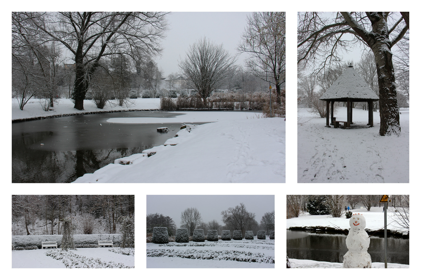 Ein Tag Winter in Heilbronn 