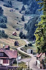 Ein Tal im Schwarzwald