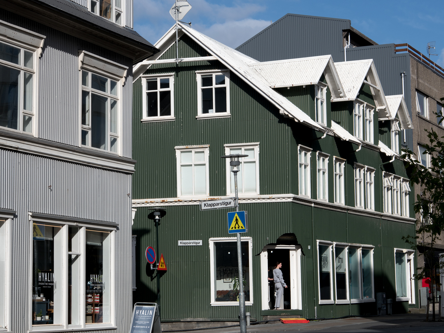 Ein Tattoostudio in Reykjavik