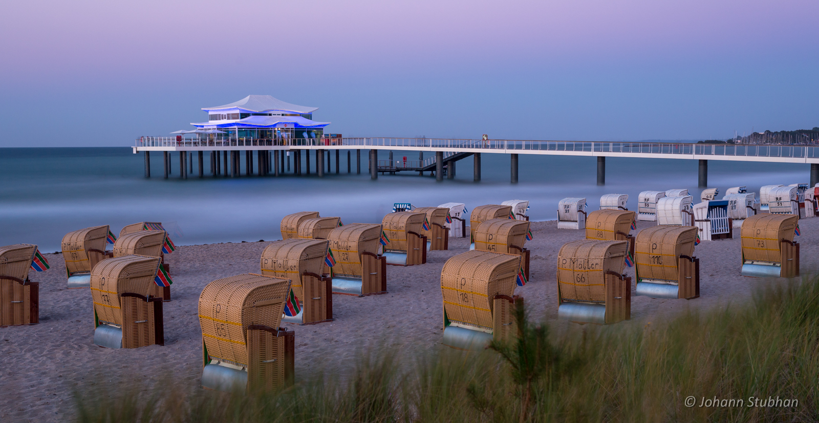 Ein Teehaus am Timmendorfer Strand