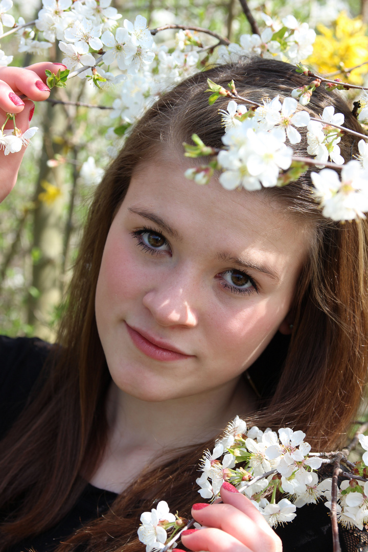 ein Teenager in voller Blüte