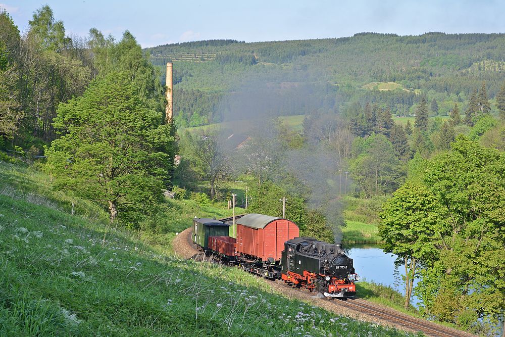 55+ Eisenbahn Teich Podelwitz, Landwirtschaftliche arbeit, die einst