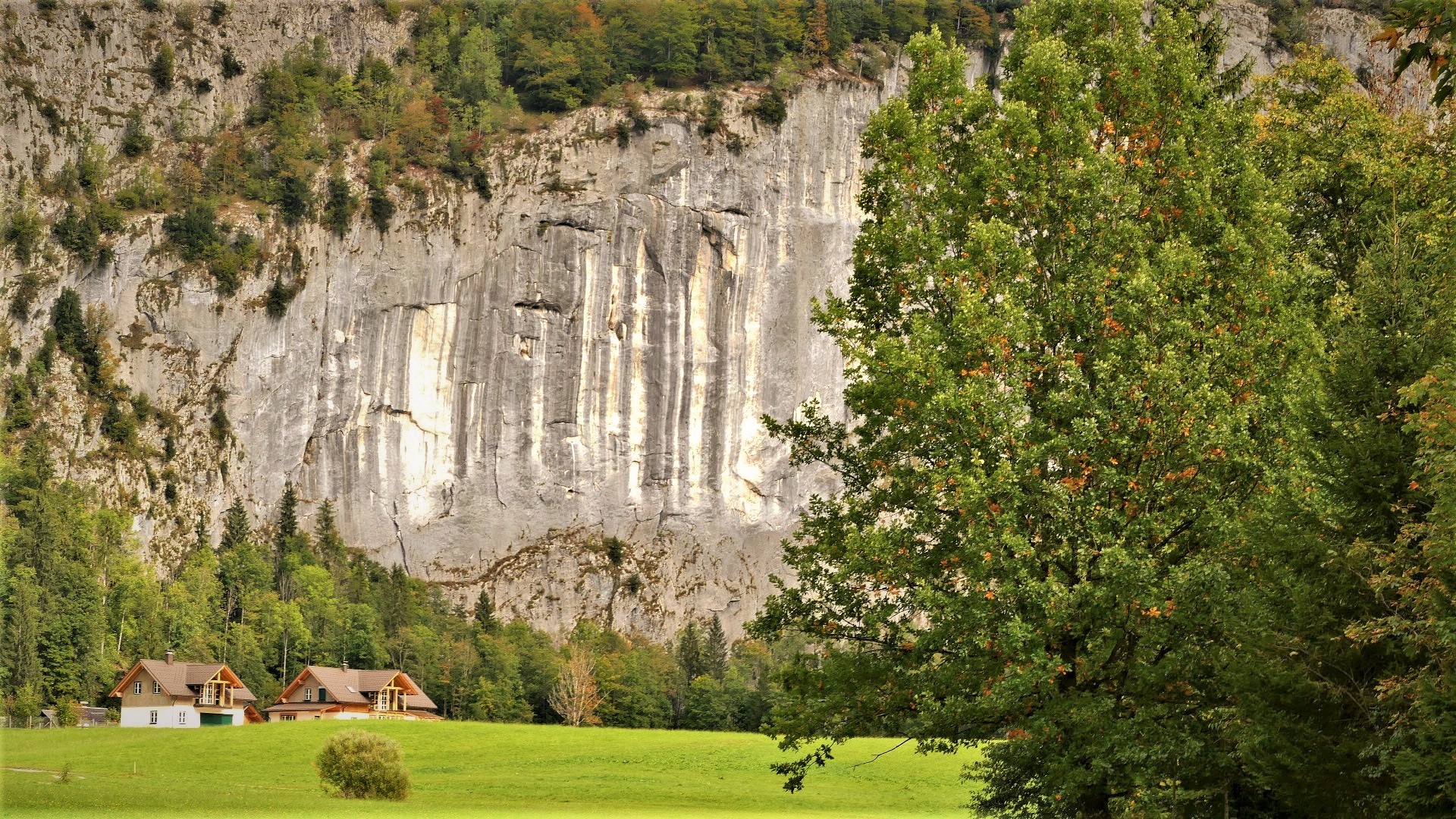 Ein Teil der Gössler Wand