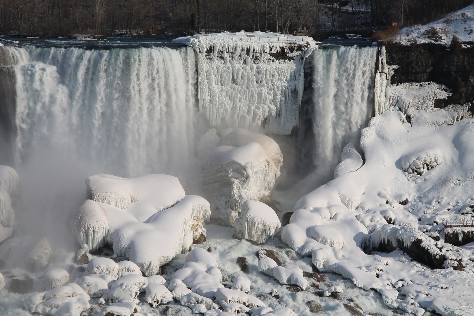 Ein Teil der Niagara Fälle