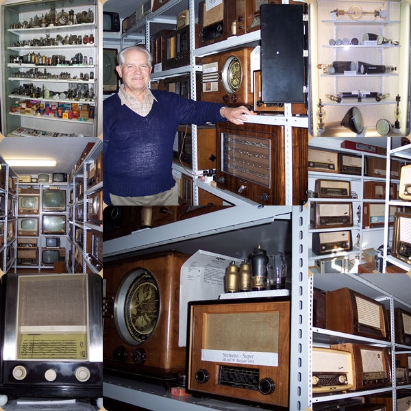 Ein Teil derRadioabteilung im-Lundener Museum