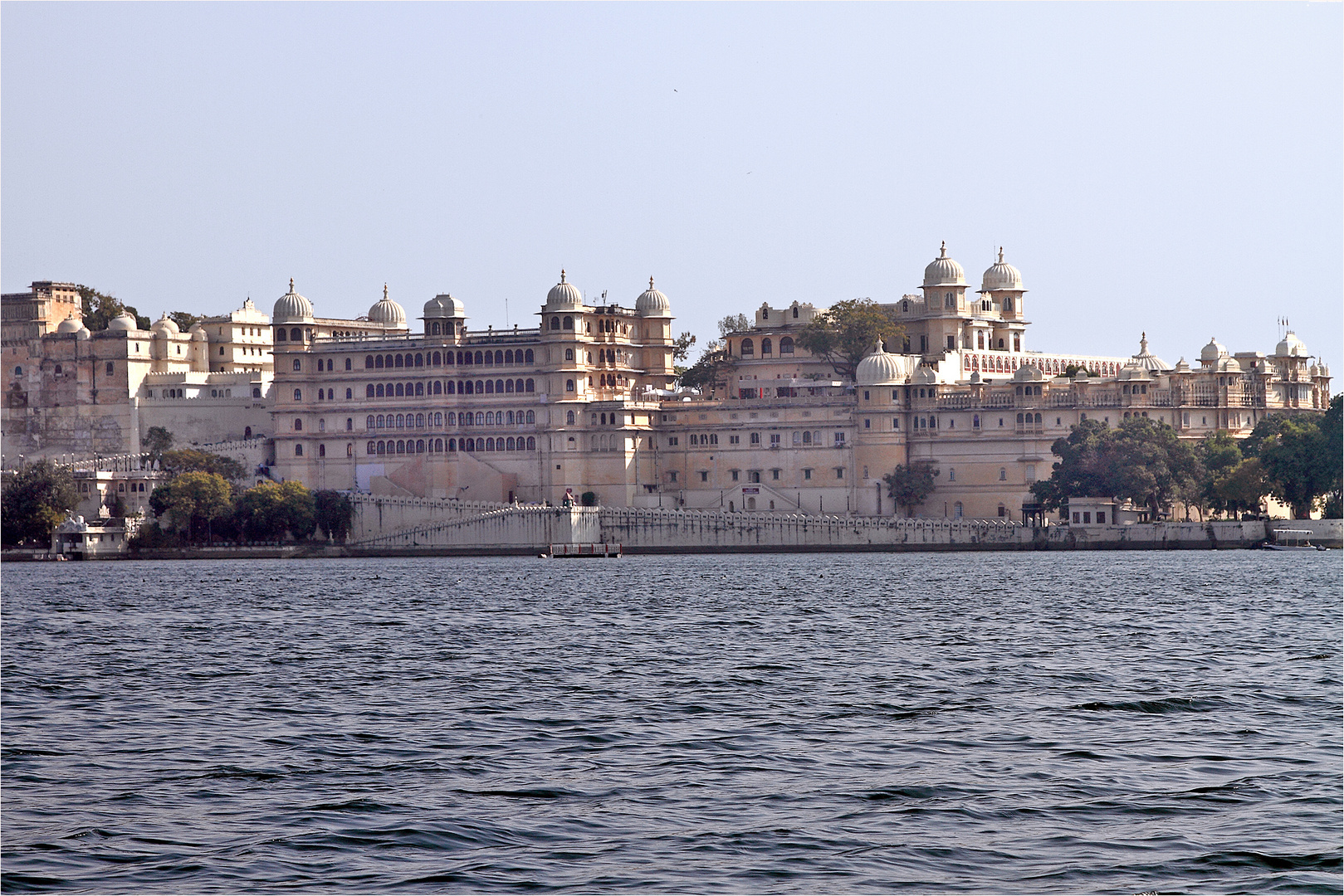 ein Teil des Stadtpalastes des Maharaja von Udaipur...