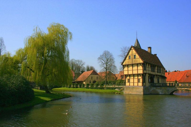 Ein Teil vom Schloss Burgsteinfurt