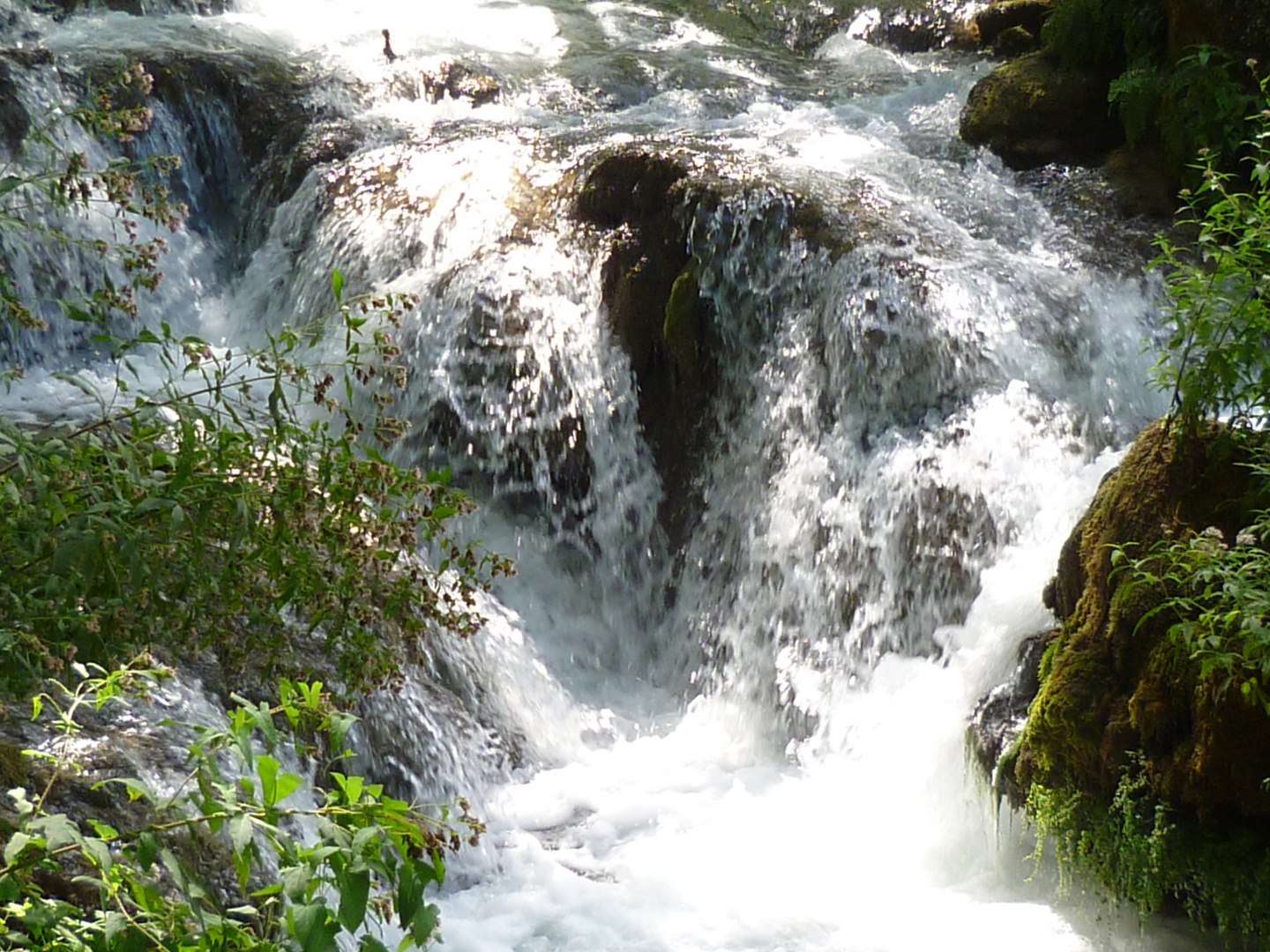 Ein Teil vom Wasserfall Krka