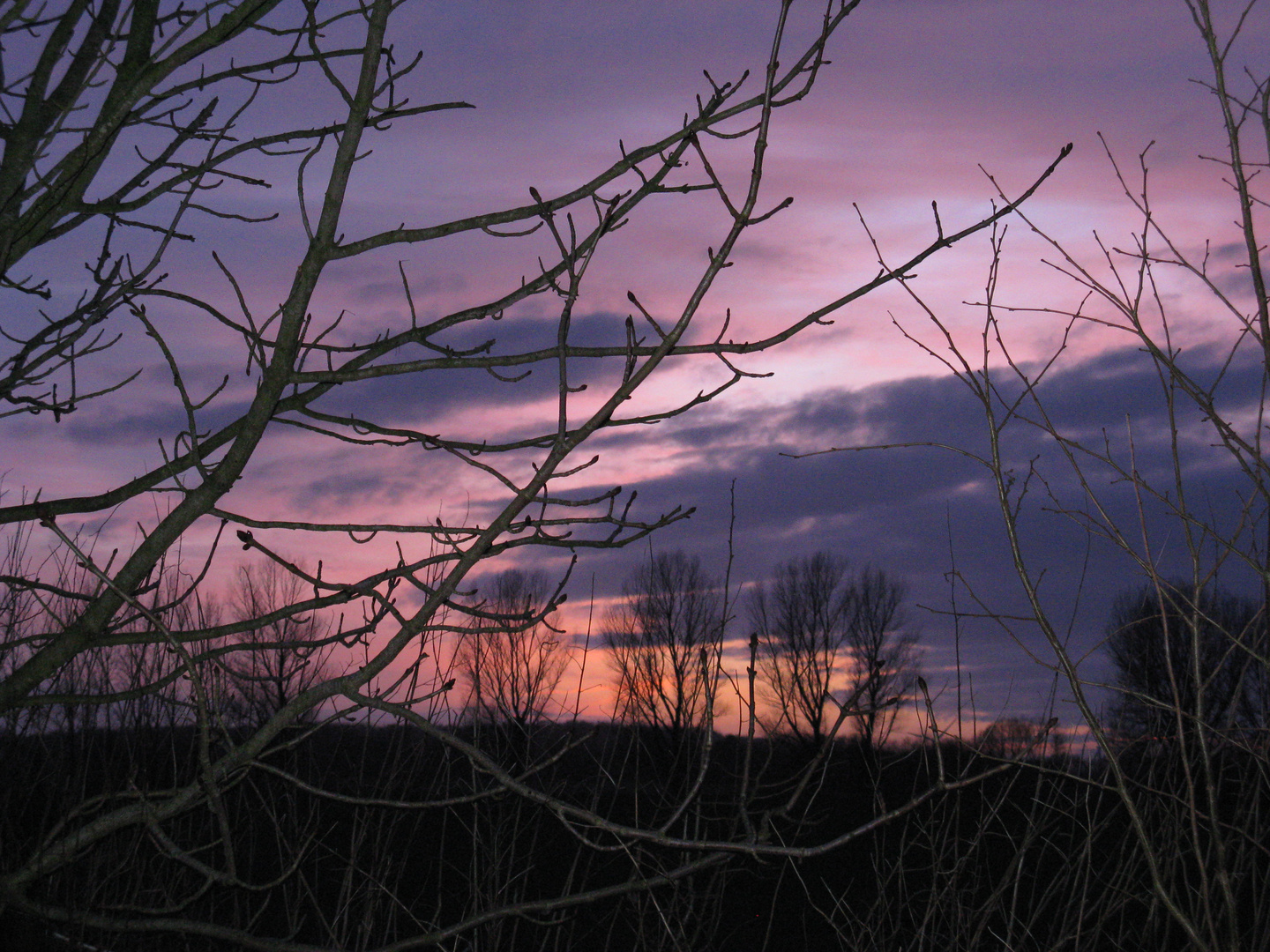 ein toller Abendhimmel