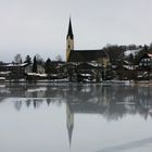 Ein total verregneter Tag am Schliersee in Bayern