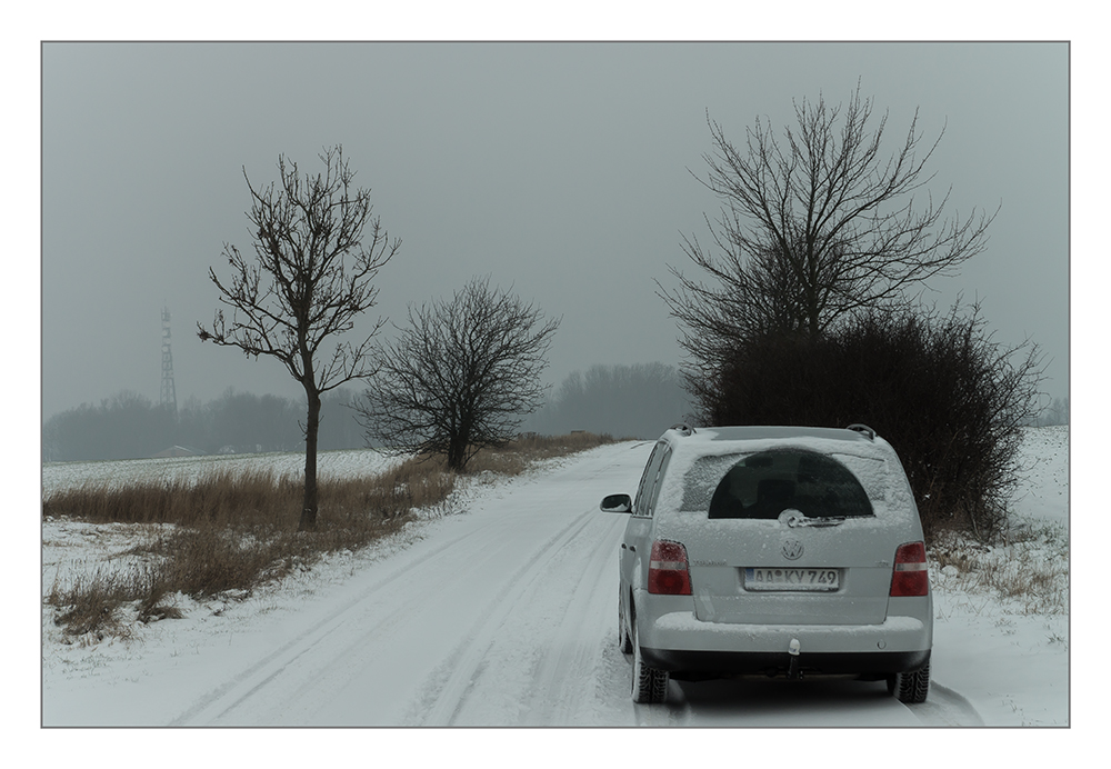 Ein Touri auf Rügen