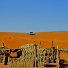 Ein Touristencamp in der Wüste Wahiba im Oman
