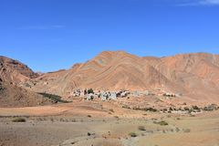 Ein traditionelles Berberdorf im Antiatlas in Marokkos Süden