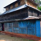 Ein traditionelles Wohnhaus im Dörfchen Bungkot bei Gorkha