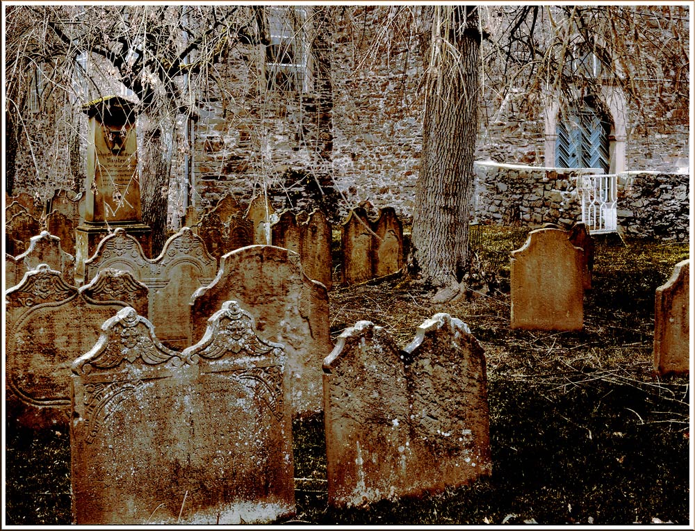 Ein Transsylvanischer Friedhof