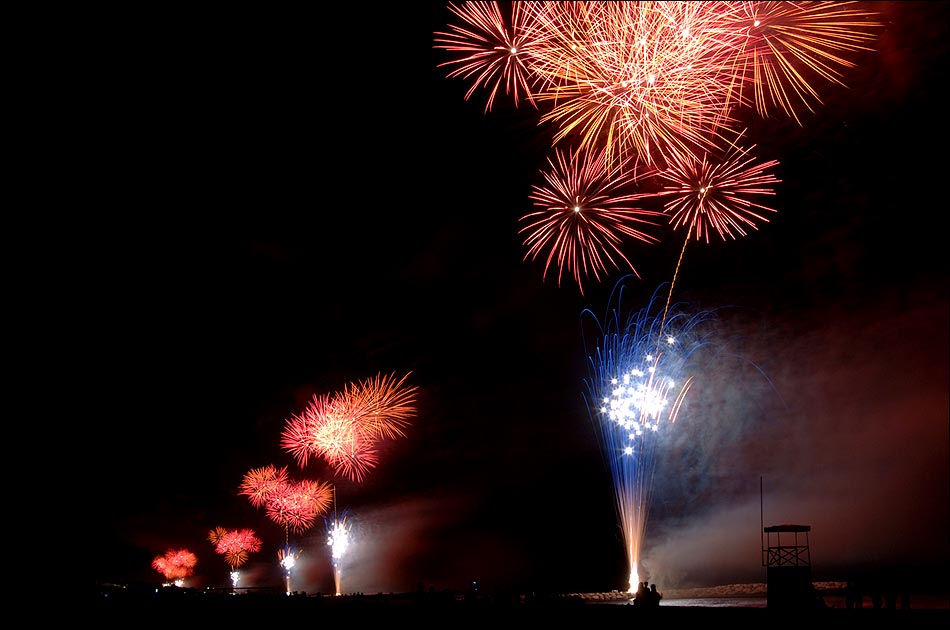 Ein Traum, 12 km Feuerwerk