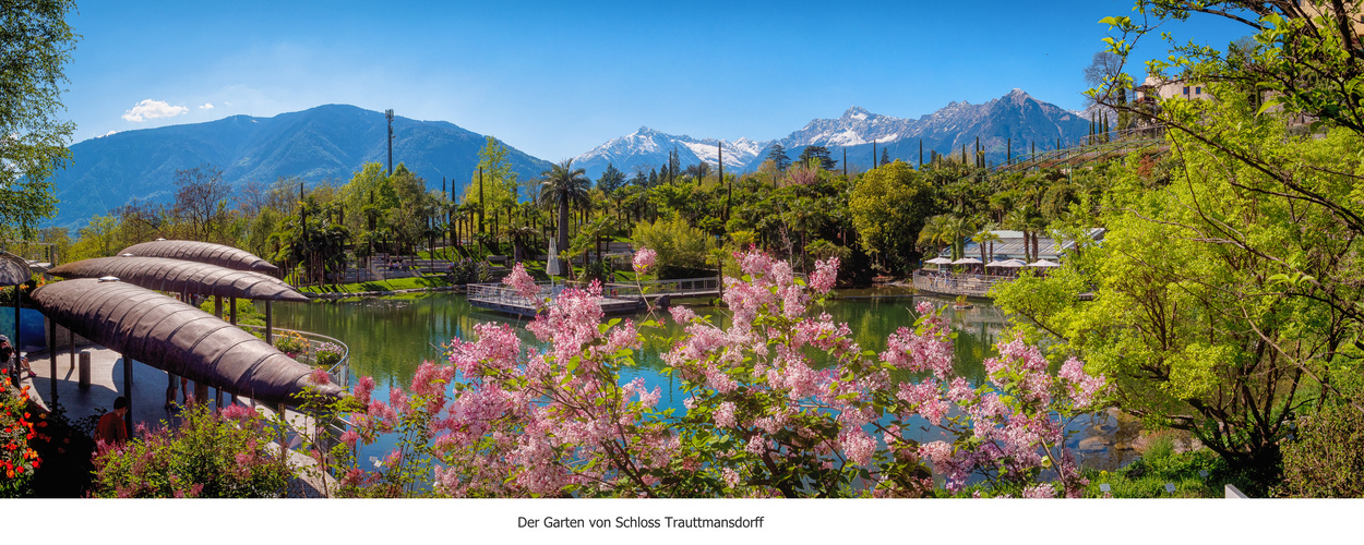 Ein Traum, der Garten von Schloss Trauttmansdorff