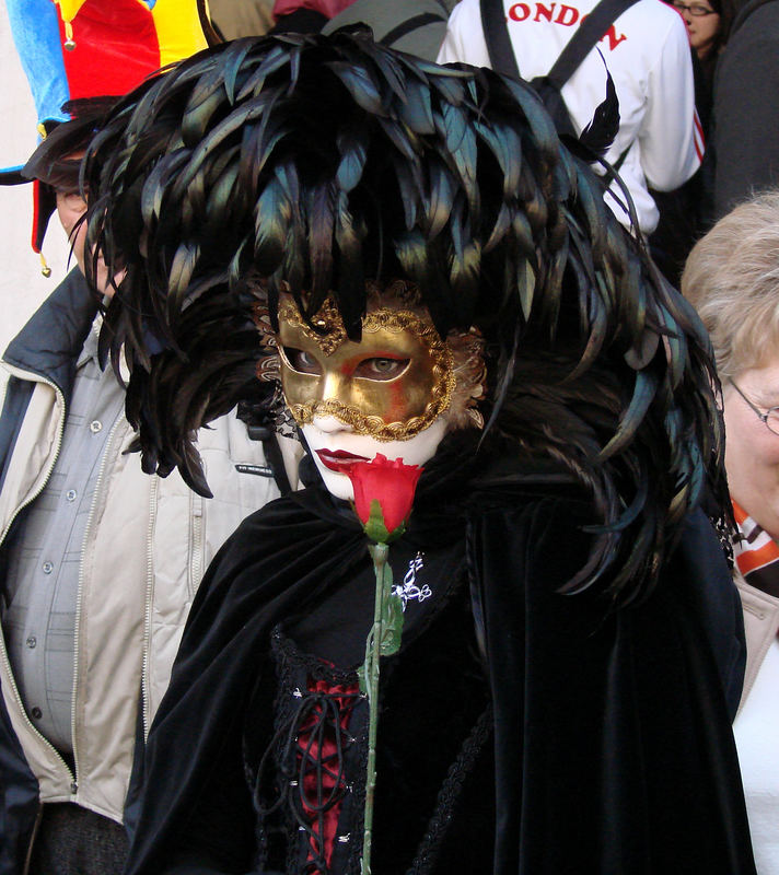 Ein Traum diese Maske vom Karneval in Venedig 2007