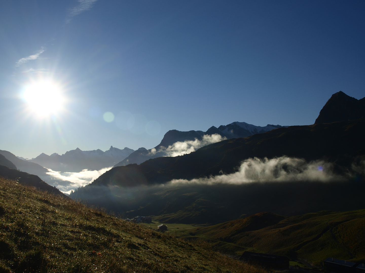 Ein Traum von einem Morgen auf dem Widderstein