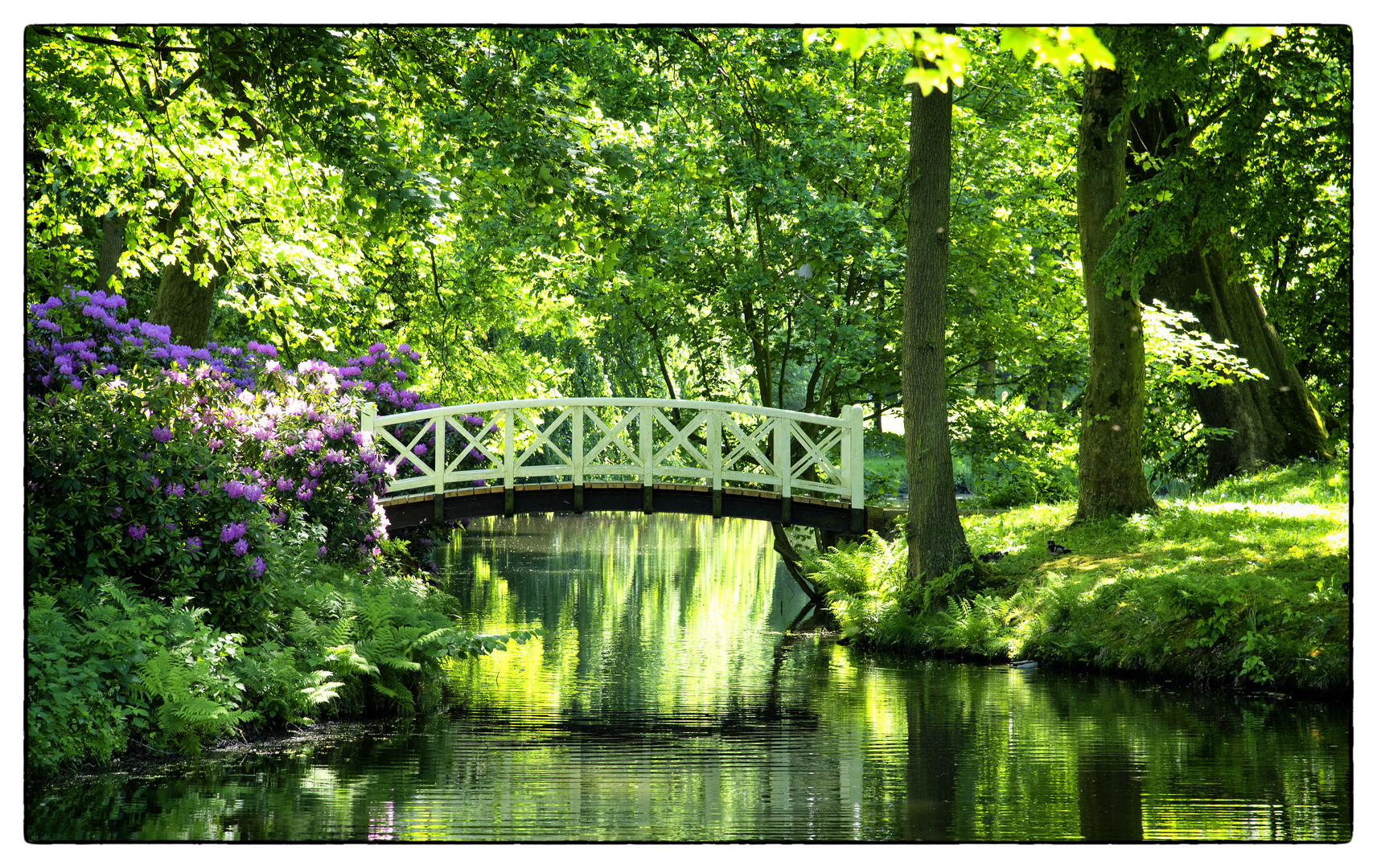 ein traumhafter englischer Landschaftsgarten