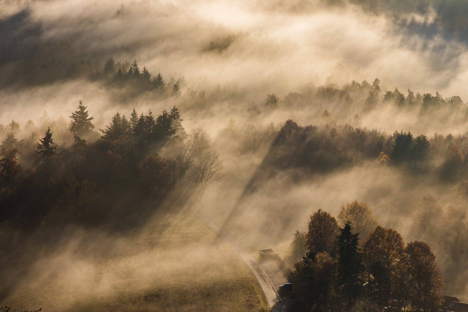 Ein traumhafter Herbstmorgen