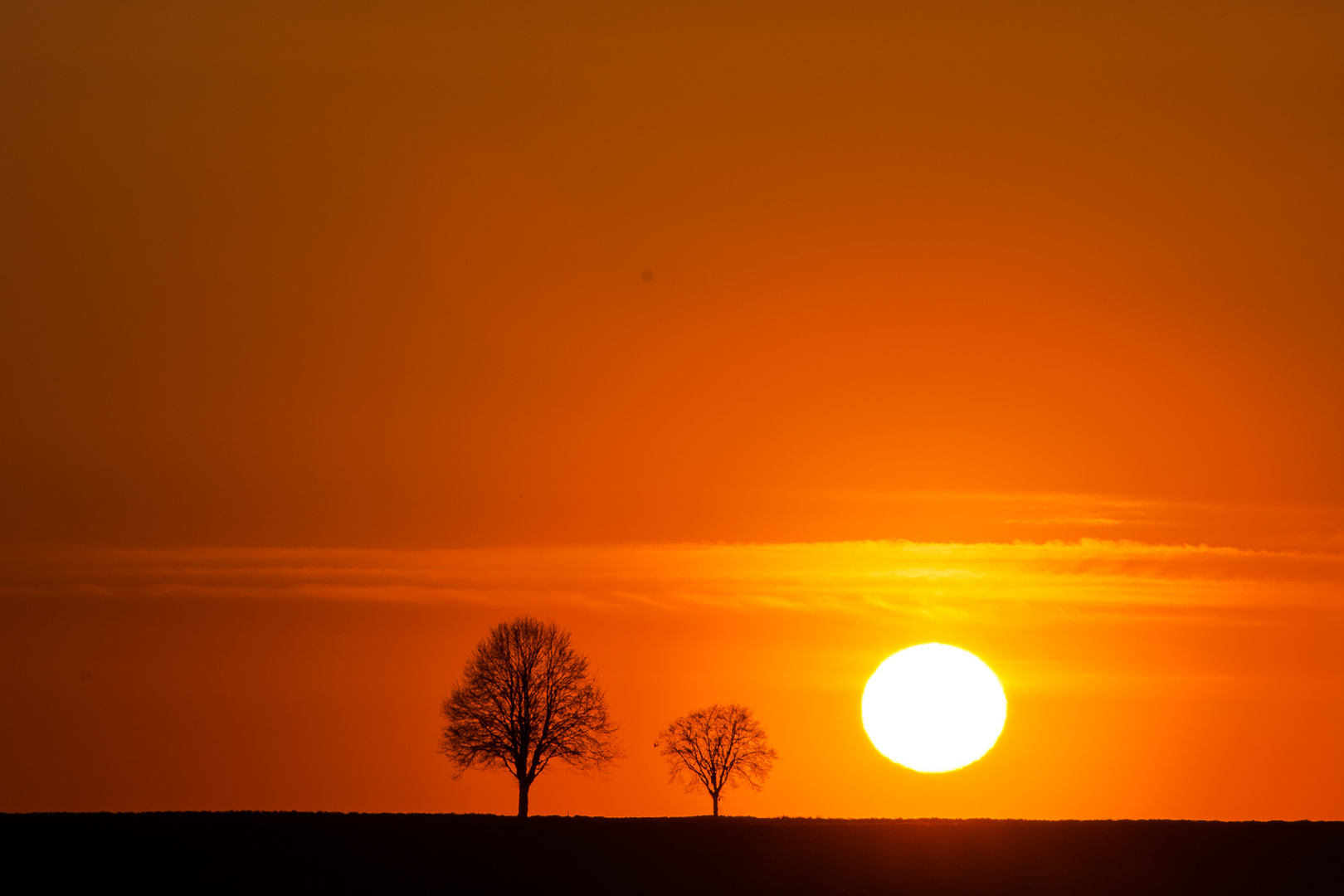 Ein traumhafter Sonnenuntergang