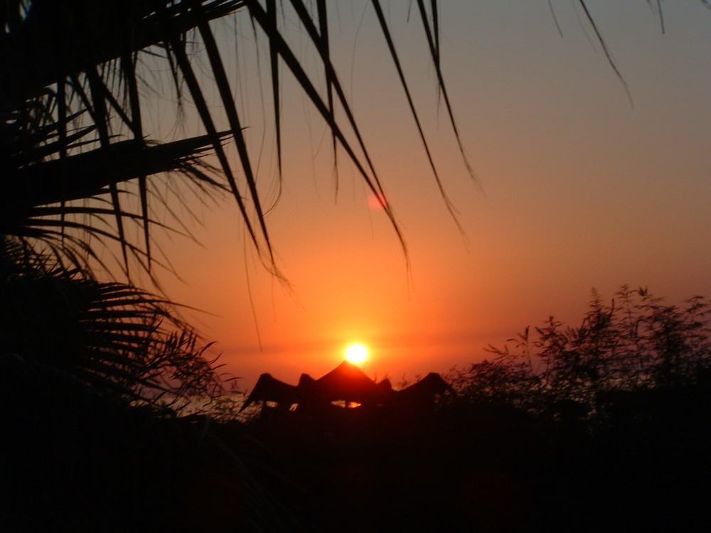 Ein traumhafter Sonnenuntergang in der Türkei