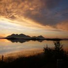 Ein Traumhafter Sonnenuntergang in Norwegen