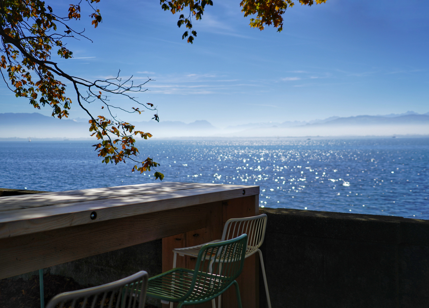 Ein traumhaftes Ambiente in Lindau und das Anfang Oktober! 