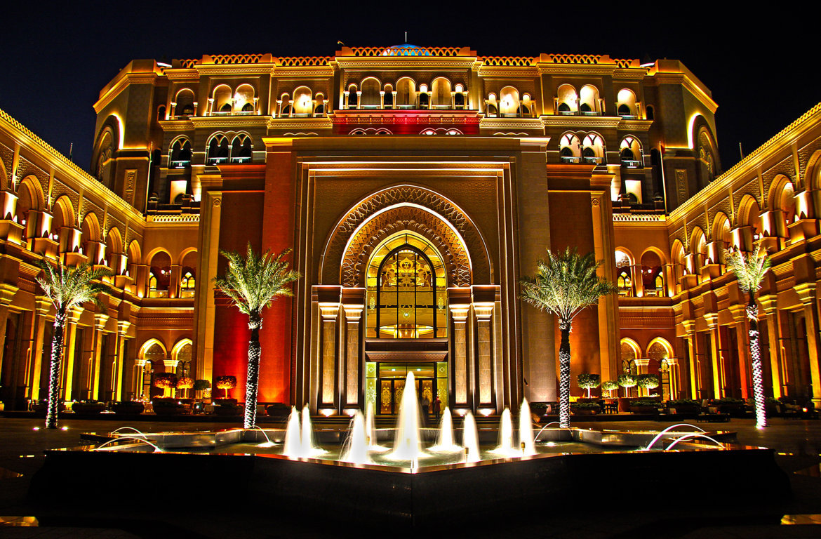 Ein Traumhotel - das Emirate Palace Hotel in Abu Dhabi