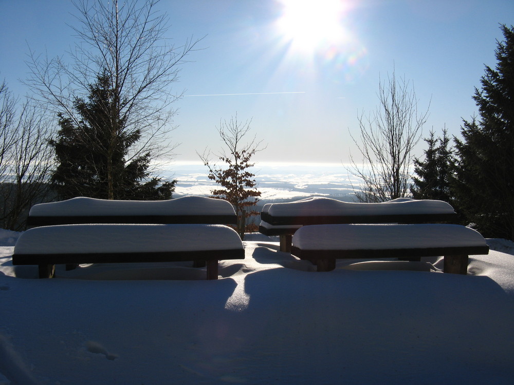 ein Traumtag im Harz, Sicht vom Großen Knollen