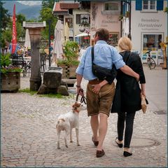 Ein Trio mitten in Mittenwald