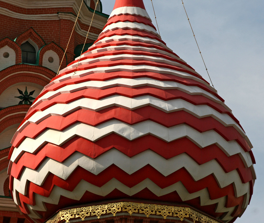 Ein Türmchen der Basilius Kathedrale (1)