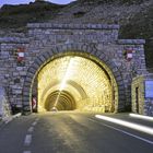 Ein Tunnel in den Alpen