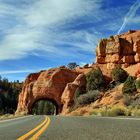 ein Tunnel nahe des Bryce Canyons