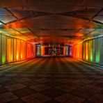 Ein Tunnel voller Farben