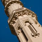 Ein Turm einer Moschee