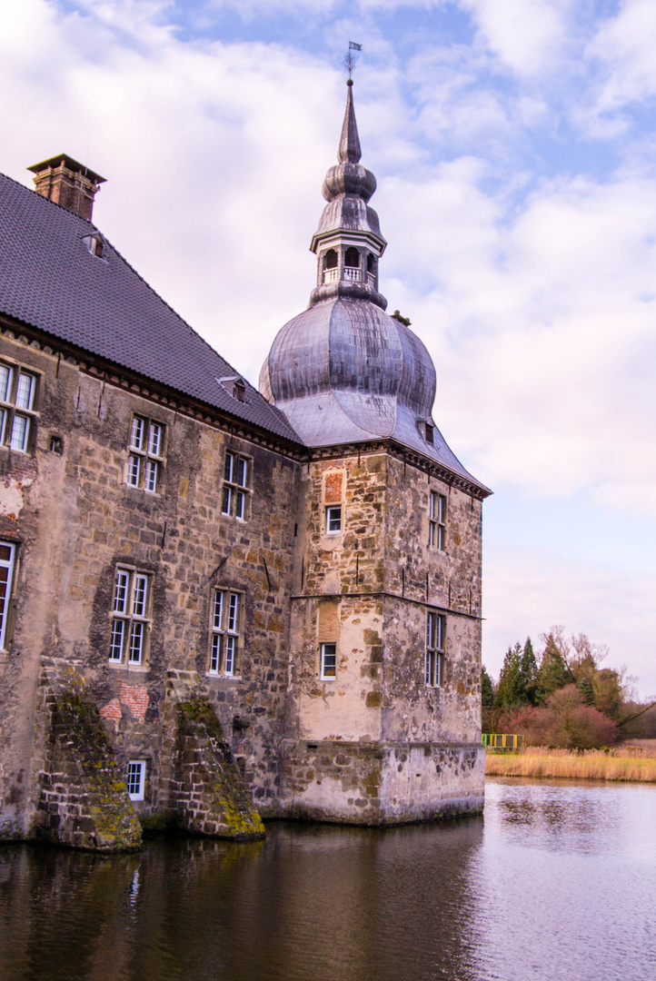 Ein Turm vom Wasserschloss Lembeck
