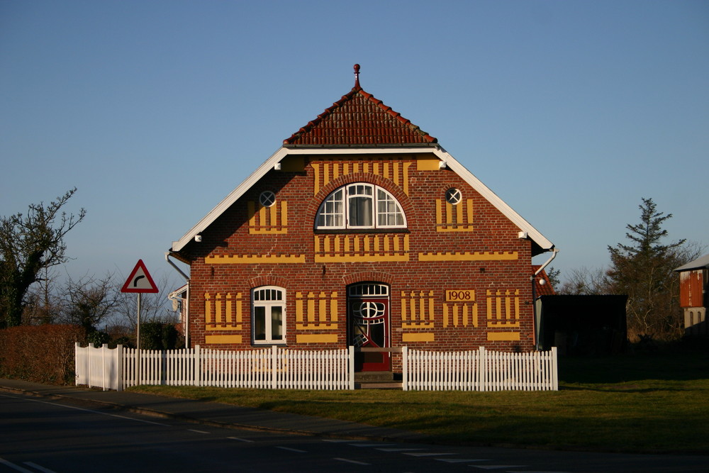 Ein typisch dänisches Haus