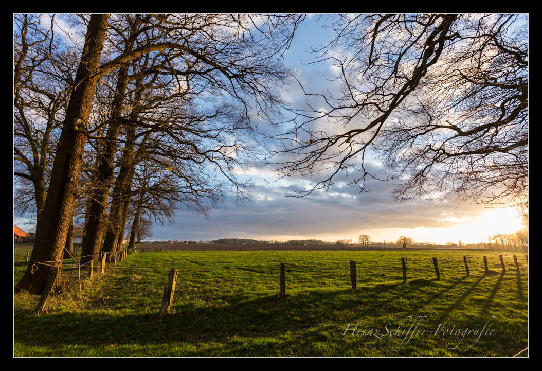 Ein typischer Niederrhein Himmel