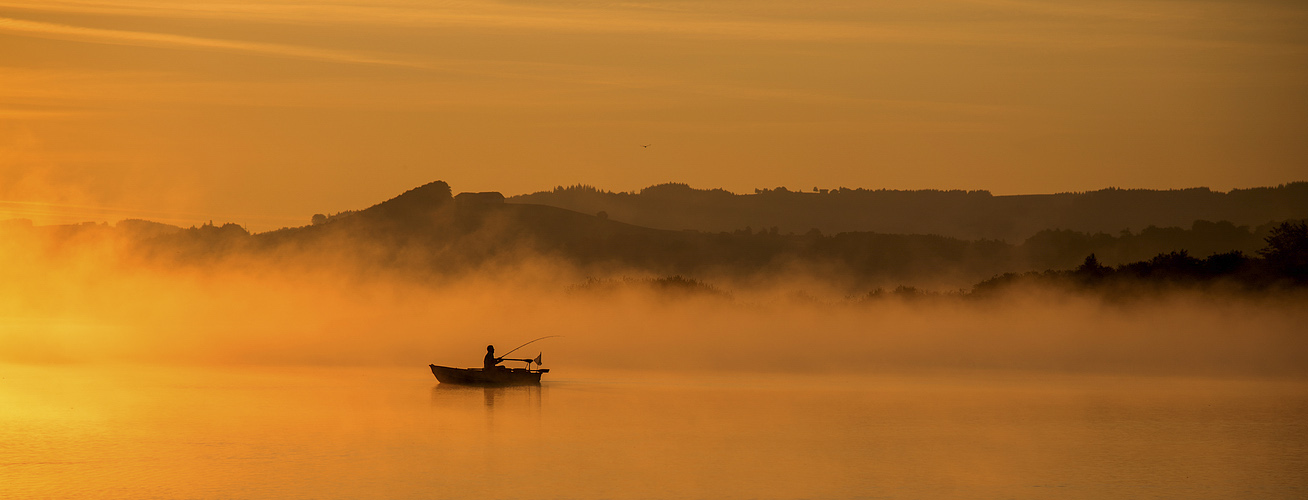 Ein typischer Wallerseemorgen...