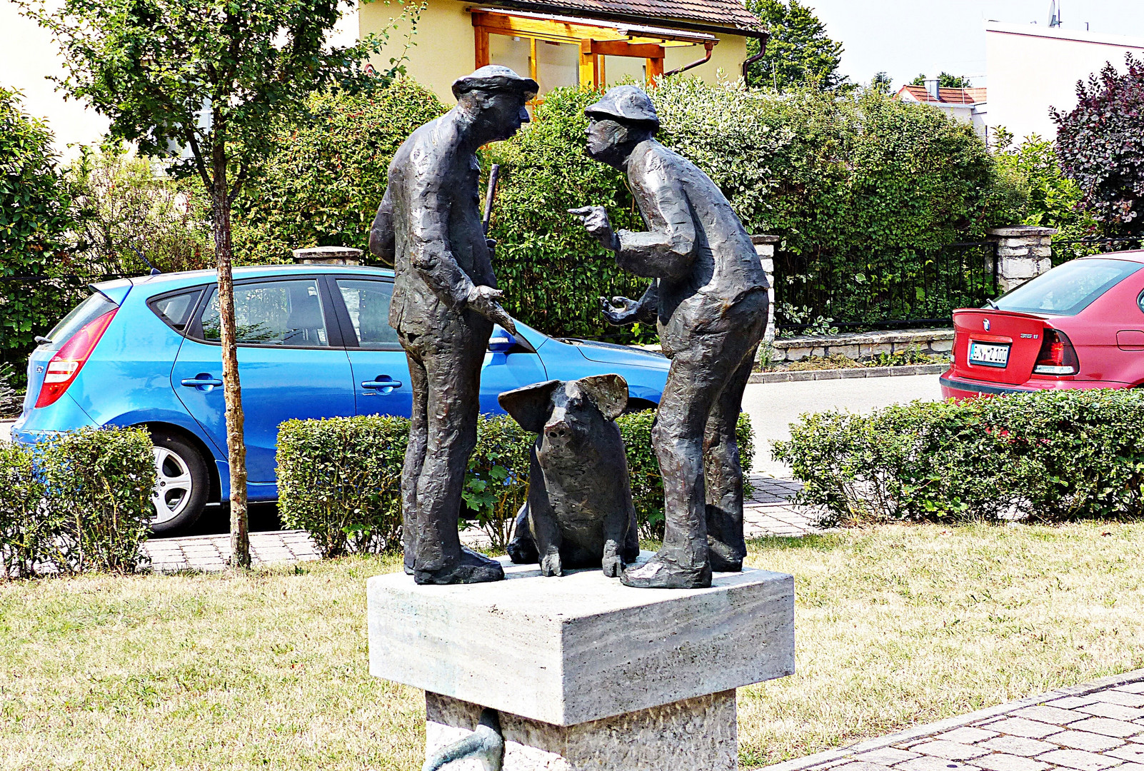 Ein ungewöhnlicher Brunnen