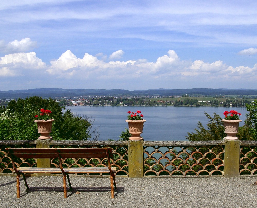 Ein ungewohnter Blick auf Die Insel Reichenau...