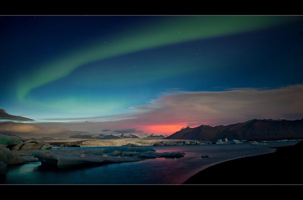 Ein unglaubliches Farbenspiel auf Island