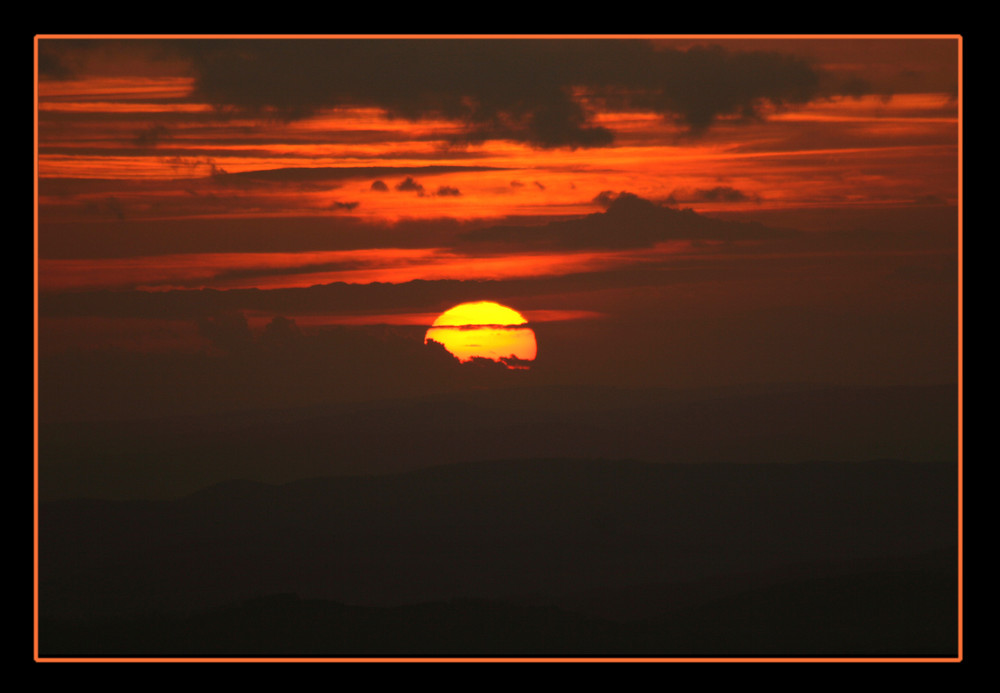 Ein untergang im Harz