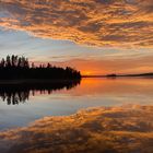 Ein unvergesslicher Sonnenuntergang in Schweden