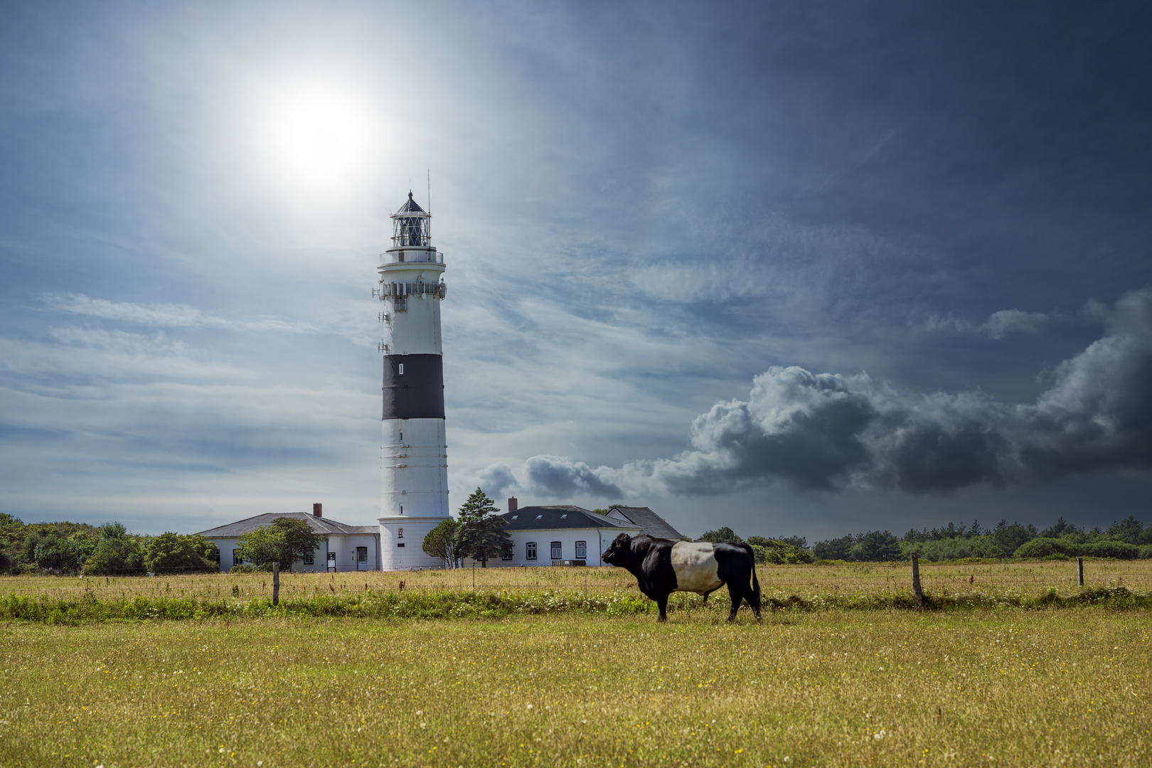 Ein Unwetter auf Sylt