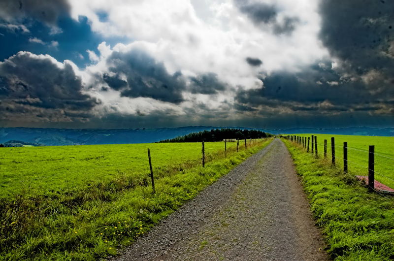 Ein Unwetter im Anmarsch